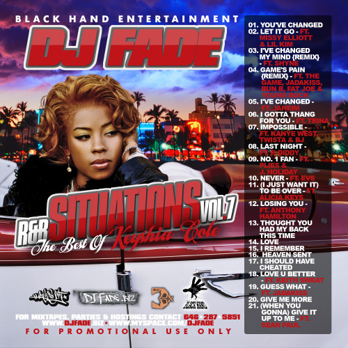 Randb Situations 7 The Best Of Keyshia Cole Ny Fade