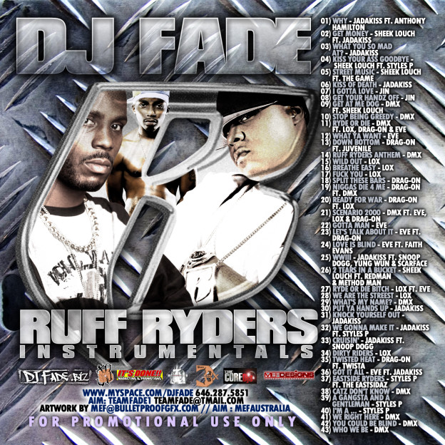 Ruff Ryder [Instrumentals] | NY FADE